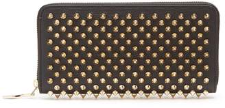 Christian Louboutin Panettone embellished zip-around leather wallet