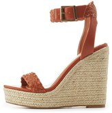Thumbnail for your product : Charlotte Russe Braided Two-Piece Espadrille Wedge Sandals
