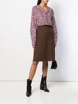 Thumbnail for your product : Salvatore Ferragamo Pre-Owned 1970's knee-length A-line skirt