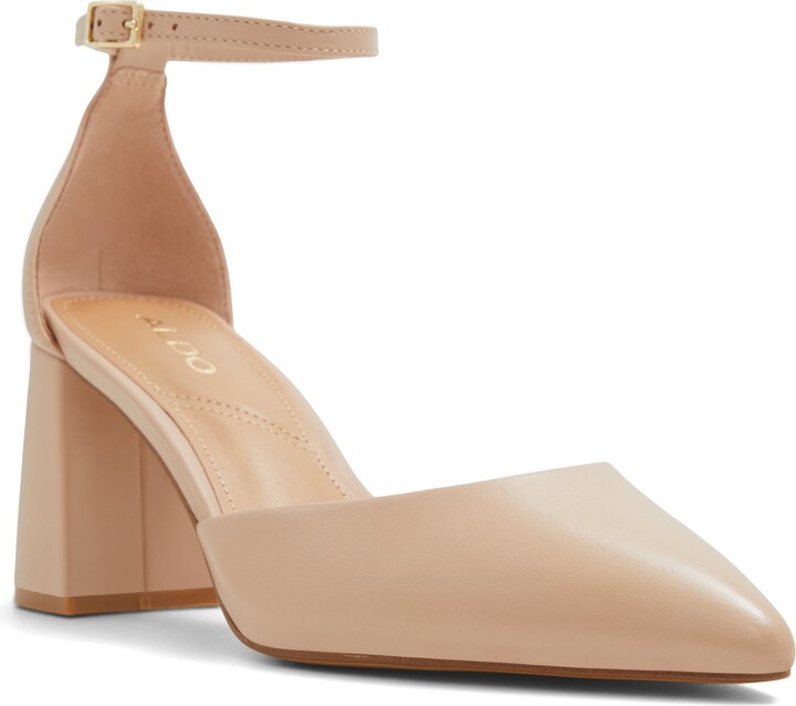 Jan Ankle Strap Pointed Toe Pump