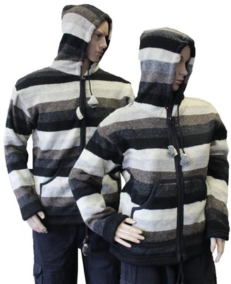 wool lined sweatshirt