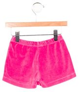 Thumbnail for your product : Oscar de la Renta Girls' Velvet Mini Shorts