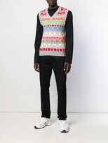 Thumbnail for your product : Walter Van Beirendonck Pre-Owned 2003/04's Pixidust intarsia vest