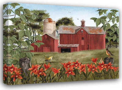 August Grove Jacobs, Billy Gallery Wrapped Canvas Art Titled: Summer Days