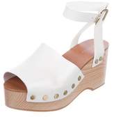 Thumbnail for your product : Celine Leather Platform Sandals