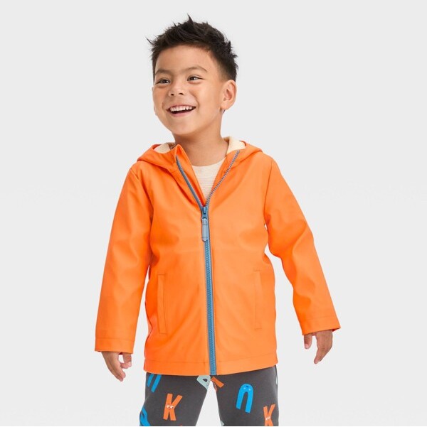 Cat & Jack Toddler Girls' Long Sleeve Reversible Puffer Jacket Orange 2T -  ShopStyle