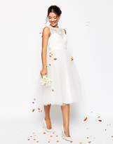 Thumbnail for your product : ASOS Edition BRIDAL Lace Sweetheart Tutu Midi Dress