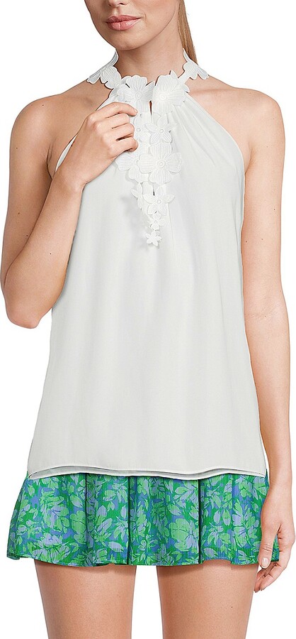 Ramy Brook Floral Sleeveless Top