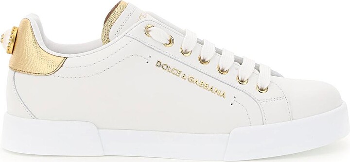 Womens Gold And White Sneakers | ShopStyle
