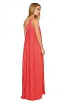 Thumbnail for your product : Caffe Swimwear - Long One-Shoulder Pleated Dress VP1716