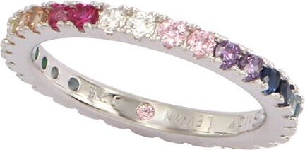 Suzy Levian CZ Jewelry Suzy Levian Silver Cz Eternity Ring