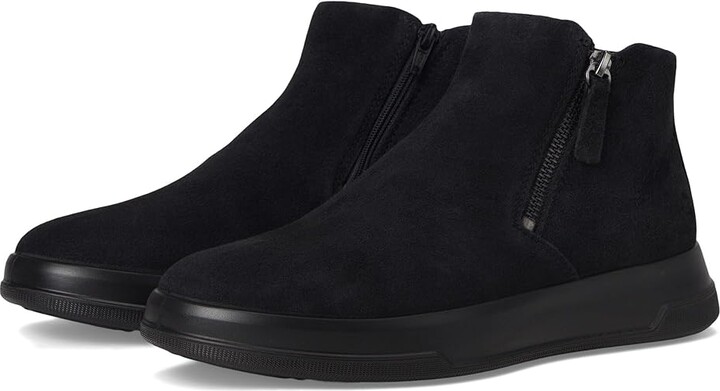 ECCO Move Zip Bootsie Women's Boots Black : EU 37 (US Women's 6-6.5) M, Leather