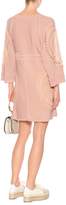 Thumbnail for your product : Chloé Silk-blend dress