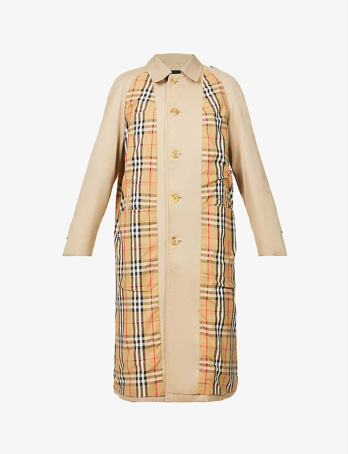 Burberry Women Quilted Trench Coat | Shop the world's largest 