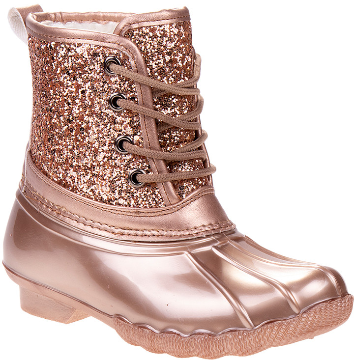 youth girls duck boots