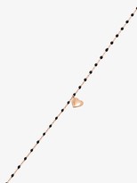 Thumbnail for your product : Gigi Clozeau 18K rose gold 42 CM Heart beaded necklace