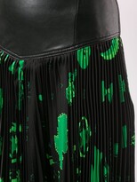 Thumbnail for your product : Marine Serre Shamanic asymmetric pleated skirt