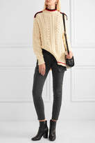 Thumbnail for your product : J Brand Houlihan Cropped Stretch-cotton Twill Skinny Pants