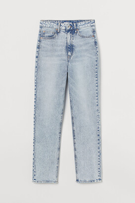 H&M Slim Straight High Jeans