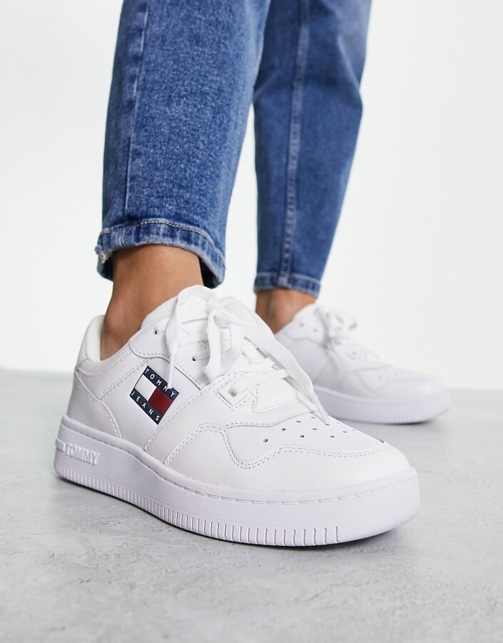 Tommy Hilfiger Women's White Sneakers & Athletic Shoes | ShopStyle