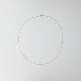 Thumbnail for your product : Maya Brenner DESIGNS asymmetrical mini letter necklace - d