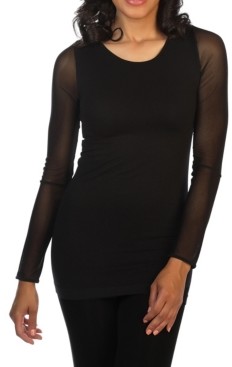 macys black tops