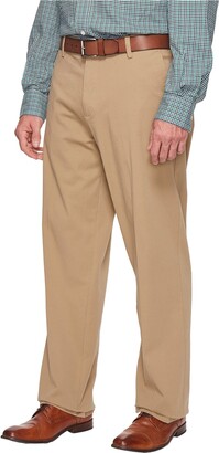 Dockers Big Tall Classic Fit Workday Khaki Smart 360 Flex Pants (New British Khaki) Men's Clothing
