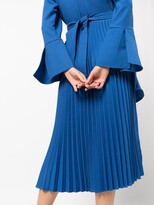 Thumbnail for your product : Thebe Magugu Pleated-Skirt Shirt Dress