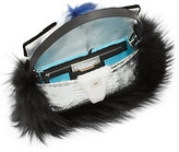 Thumbnail for your product : Fendi Fox & Mink Fur Bird Baguette