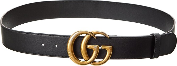Gucci Mens Textured Monogram Darted Double G Buckled Belt Black Size M -  Shop Linda's Stuff