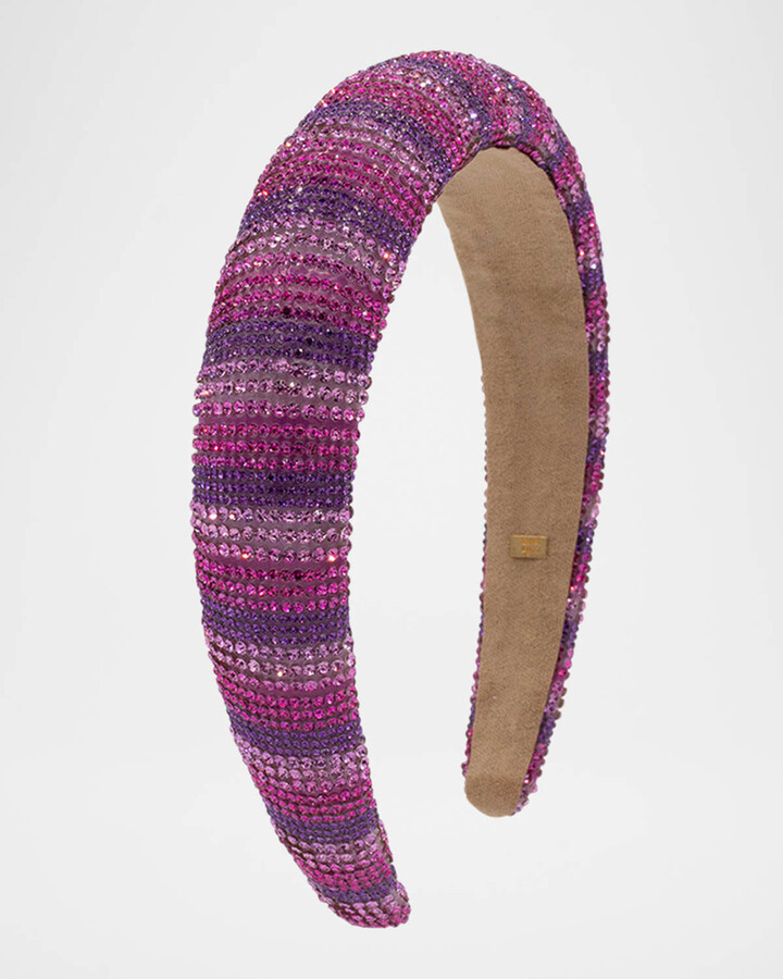 Girl's Puffy Crystal Headband