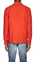 Thumbnail for your product : Ami Alexandre Mattiussi Men's Striped Twill Camp Shirt - Red