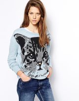 Thumbnail for your product : Paul & Joe Sister Knitted Sweater with Cat Intarsia