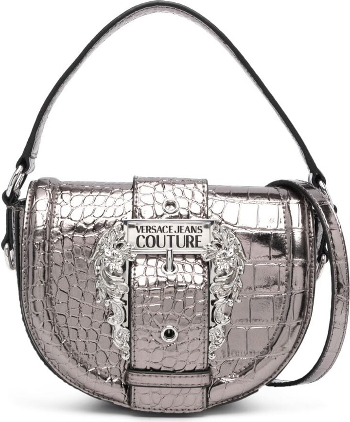 Versace Jeans Couture Logo-buckle Tote Bag