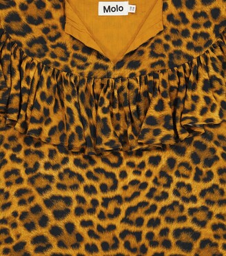 Molo Ripla leopard-print top