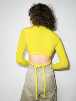 Thumbnail for your product : Dion Lee Rope Tie Crop Top