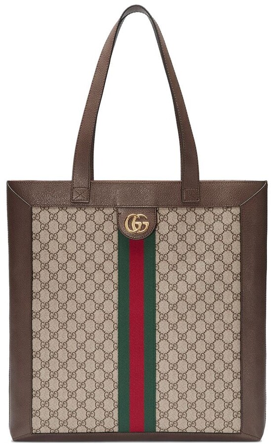 Gucci Ophidia soft GG Supreme large tote - ShopStyle