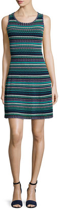 M Missoni Sleeveless Micro-Triangle Dress