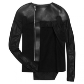 Thumbnail for your product : Rick Owens Black Leather Jacket