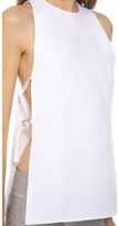 Thumbnail for your product : CNC Costume National Tank with Split and Straps