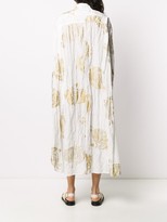 Thumbnail for your product : Lanvin Metallic Pattern Flared Dress