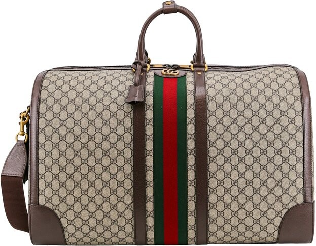 Gucci GG Supreme coated canvas carry-on bag - ShopStyle Travel Duffels &  Totes