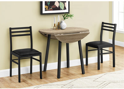 Ebern Designs Dining Table Set 3Pcs Set Small 35\