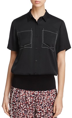 DKNY Short Sleeve Collared Shirt