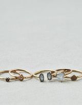 Thumbnail for your product : American Eagle Opal Rings 5-Pack