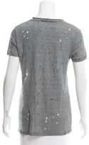 Thumbnail for your product : IRO Distressed Linen T-Shirt