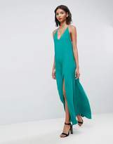 Thumbnail for your product : ASOS Design Deep Plunge V Back Strappy Maxi Dress