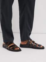 Thumbnail for your product : Ann Demeulemeester Leather Sandals - Mens - Black