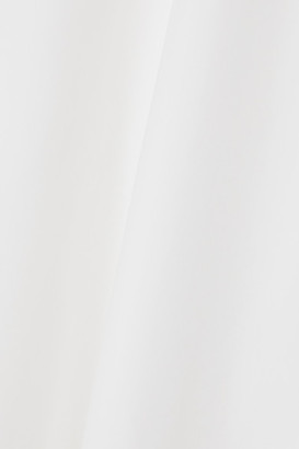 Valentino Cotton-blend Poplin Midi Dress - White