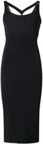 Thumbnail for your product : Versace Jeans buckle-strap midi dress